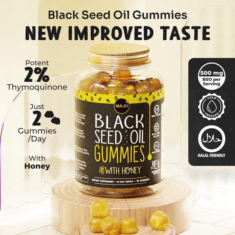 Black Seed Oil Honey Gummies