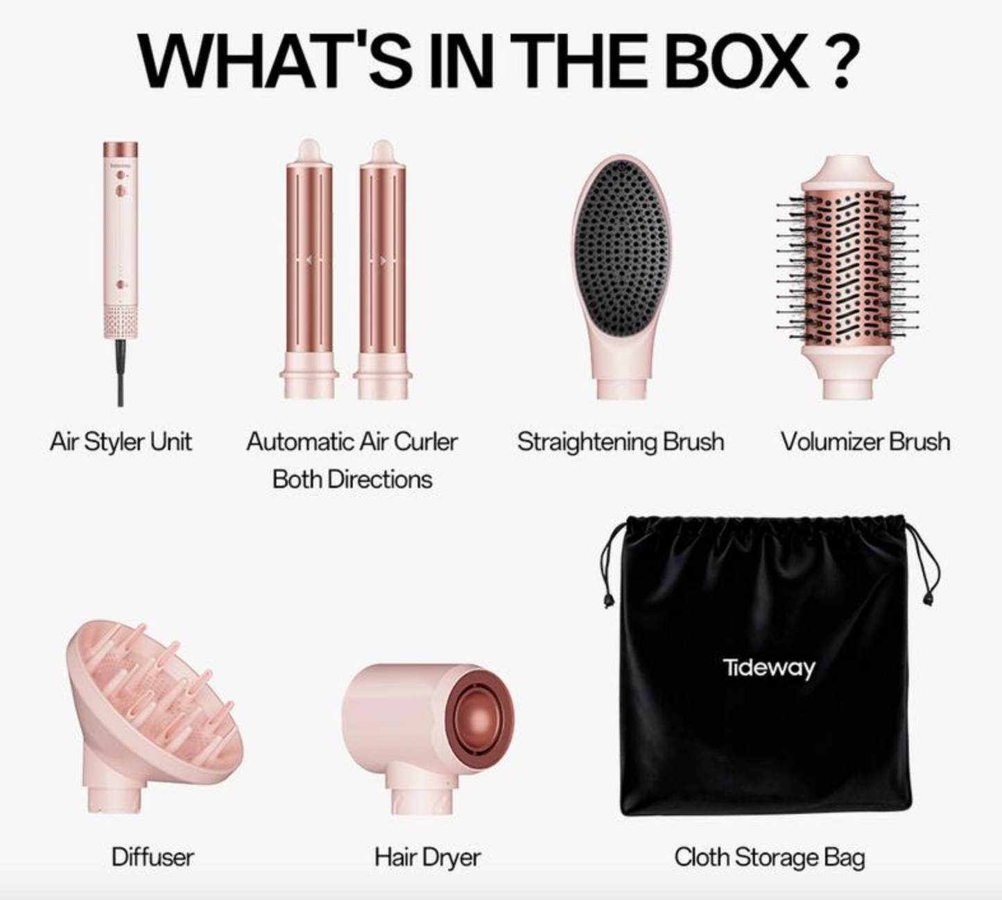 Prowaver 6 in 1 Hot Air Styler Wrap