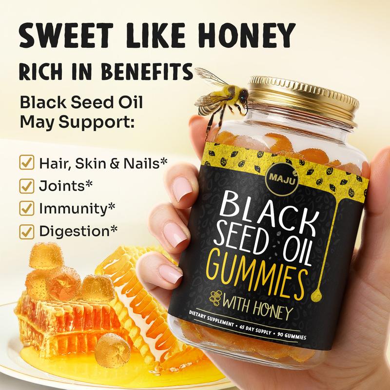 Black Seed Oil Honey Gummies